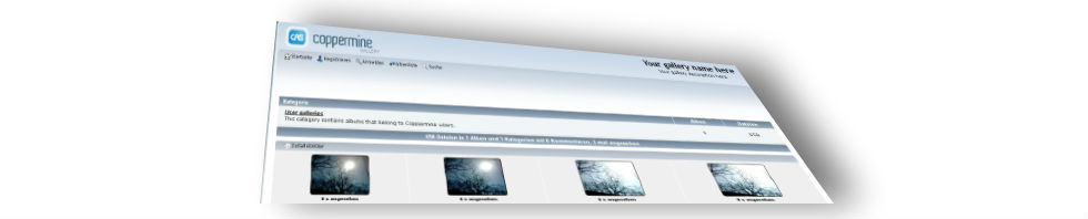 Coppermine neu ausprobiert