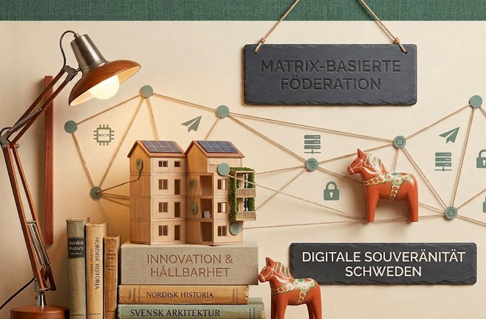 Schweden verwendet Matrix als Kommunikationsprotokoll bei zwei wichtigen Behörden